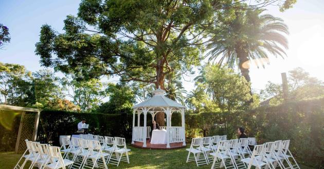 Cropley House - Ceremony Garden