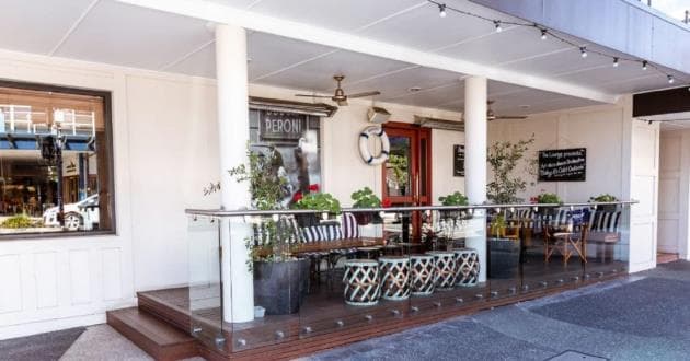 Semi-Private Terrace Overlooking Sandgate Road