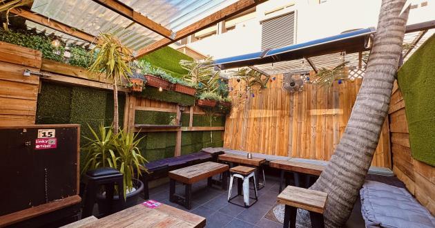 Beer Garden & Pool Area  