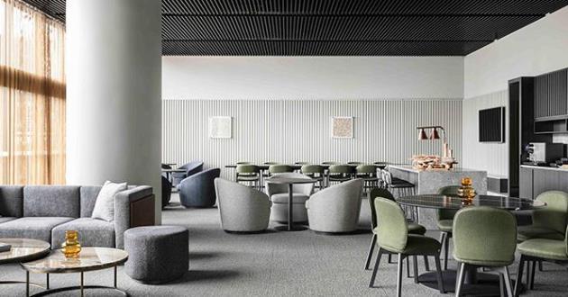 Executive Lounge at Oakwood Premier Melbourne