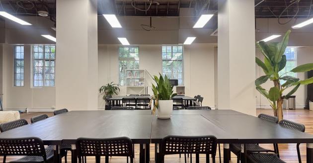 The workshop, conference room, and boardroom at Alexandria 