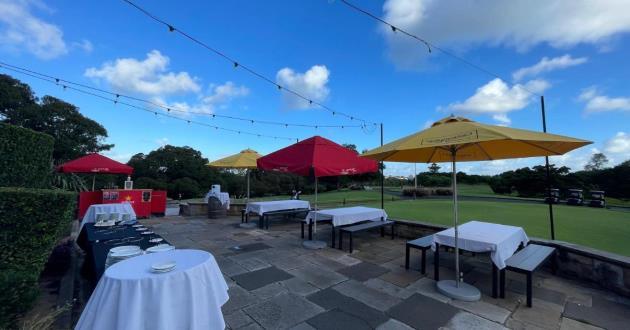 The Lower Patio