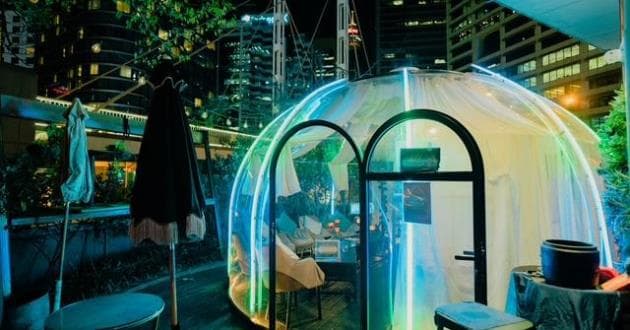 Your Private Luxury Dome With Harbour Views & Full Karaoke