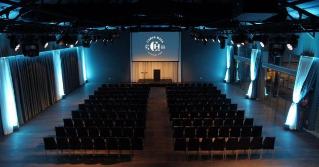 Modern Blank Canvas Event Hall