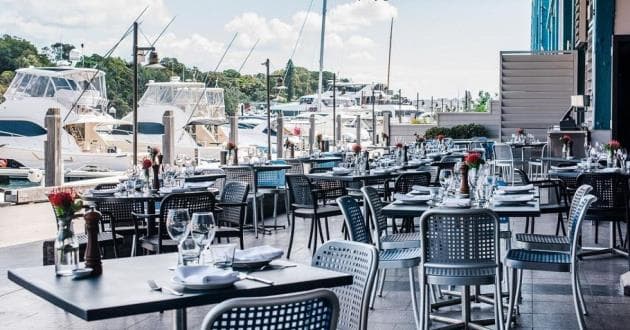 Exclusive Waterfront Outdoor Terrace in Woolloomooloo