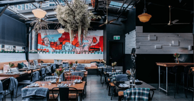 Atrium-style Rooftop Venue