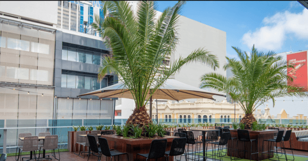 Rooftop Bar with Breathtaking City Views
