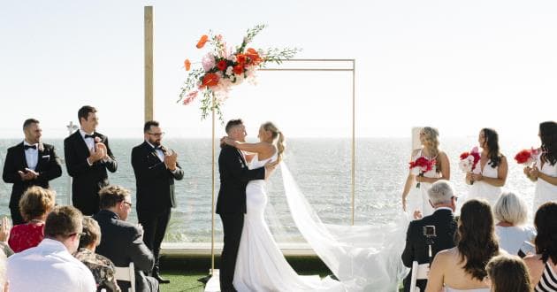 Intimate Wedding Venue With Beachfront Views