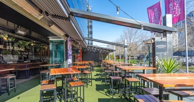 Outdoor Riverside Terrace