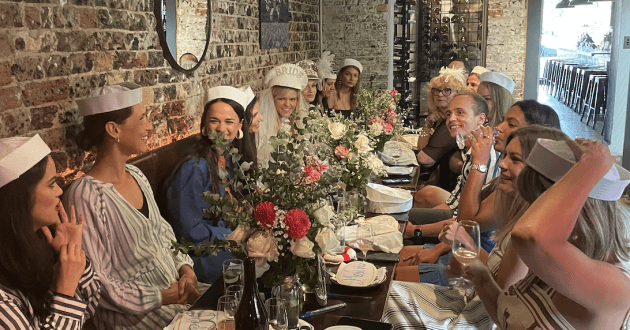 Dining room with courtyard