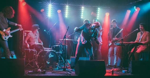 Upstairs concert room