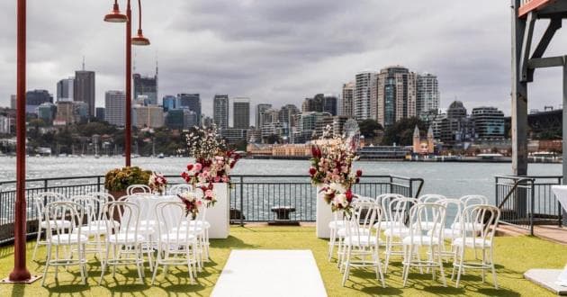 Outdoor Pier Wedding Ceremony (Copy)