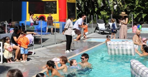 Pool Deck Camperdown Kid's Pool Party