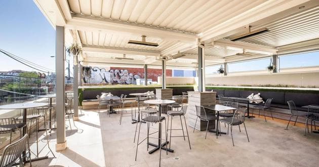 Stunning Rooftop Bar with City Views