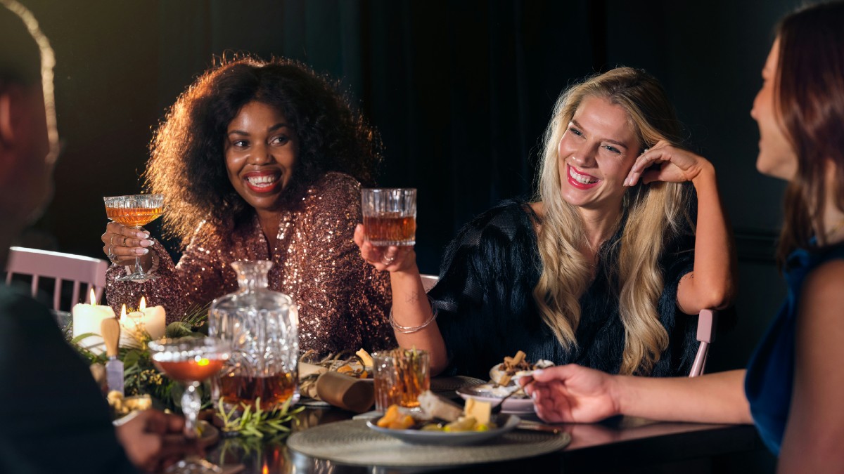 adult dinner party