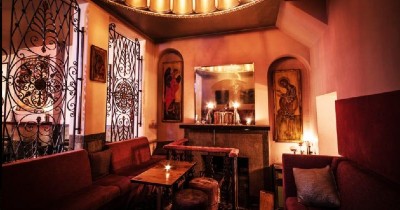 Upstairs Main Bar and Dome at St Luja