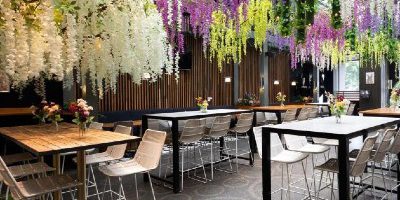 Beautiful and Light Filled Atrium Bar at The Smith