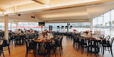 Contemporary Beachside Event Venue at Port Melbourne Yacht Club