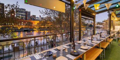 Dining Terrace at Hophaus