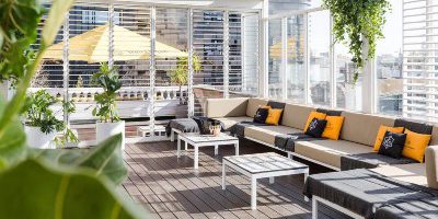 Elegant & Casual All-weather Rooftop at The Emerson