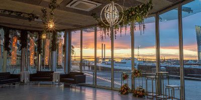 Glass Pavillion at Harbour Kitchen Docklands