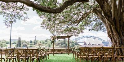 Harbour View Lawn at The Royal Botanic Garden Sydney