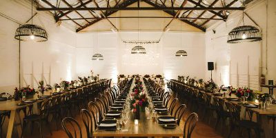 Large Rustic Barn with Outdoor Courtyard and Garden at Perth City Farm