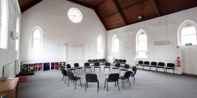 Main Hall at The Living Centre