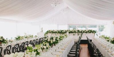 Marquee at Lancemore Mansion Hotel