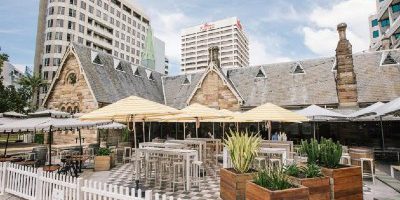 Northern Courtyard at Greenwood Hotel