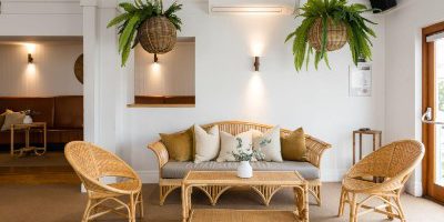 Oceanview Room at The Clovelly Hotel