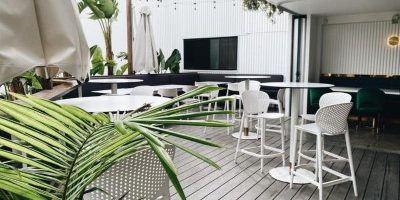 Outside Deck at Hello Gorgeous Bar