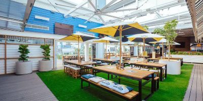 Palm Tree Alley at Surfers Paradise Beer Garden