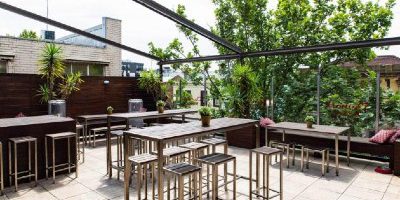 Sleek, Hidden Top Floor Venue, Exclusive Use at The Fitz Cafe and Rooftop