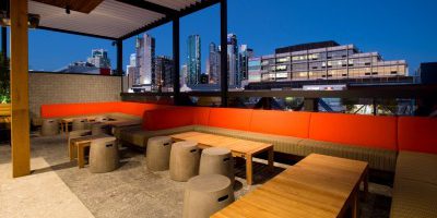 Stunning Private Rooftop Bar with City Views at The Albion Rooftop