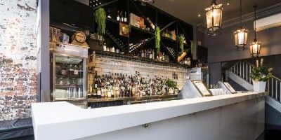 Stylish Main Bar And Balcony at Maeve Fox