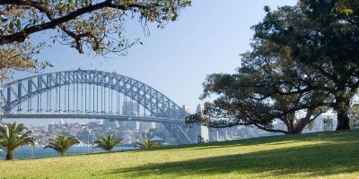 Tarpeian Lawn at Royal Botanic Gardens Sydney