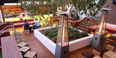 The Beer Garden & Grassed Area at Brunswick Hotel