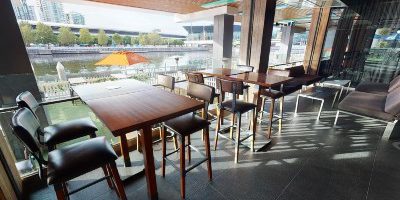 The Covered Promenade at The Wharf Hotel Melbourne