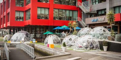 The Garden Decks at The Wharf Hotel Melbourne