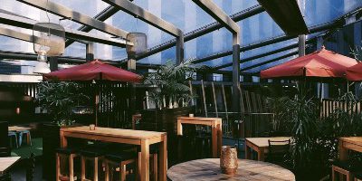 The Spacious Superior Rooftop Bar at Slate Restaurant Bar