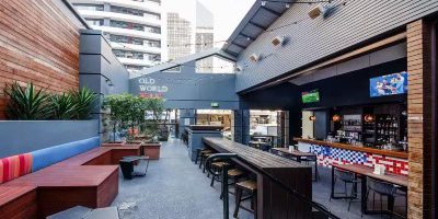 Upper Deck at Buffalo Bar