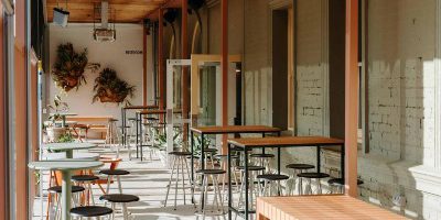 Western Courtyard at Hotel Railway